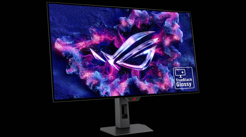 Asus представила глянцевые WOLED-мониторы для геймеров с улучшенным антибликовым покрытием