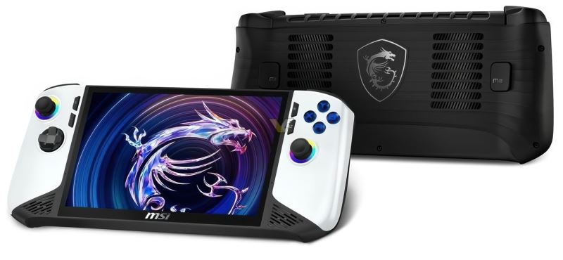 MSI выпустила новую версию игровой консоли Claw 8 AI+ — белый корпус и накопитель до 2 Тбайт за $999