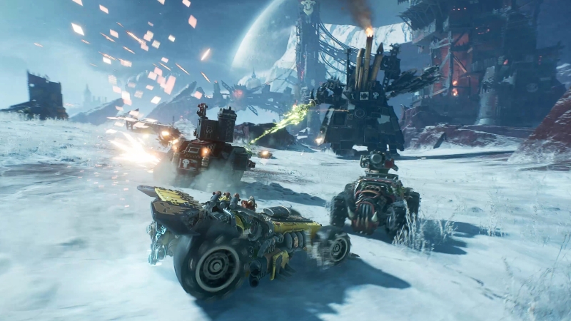 Warhammer 40,000: Speed Freeks скоро вырвется из раннего доступа Steam и станет платной — это боевая гонка про культ помешанных на скорости орков