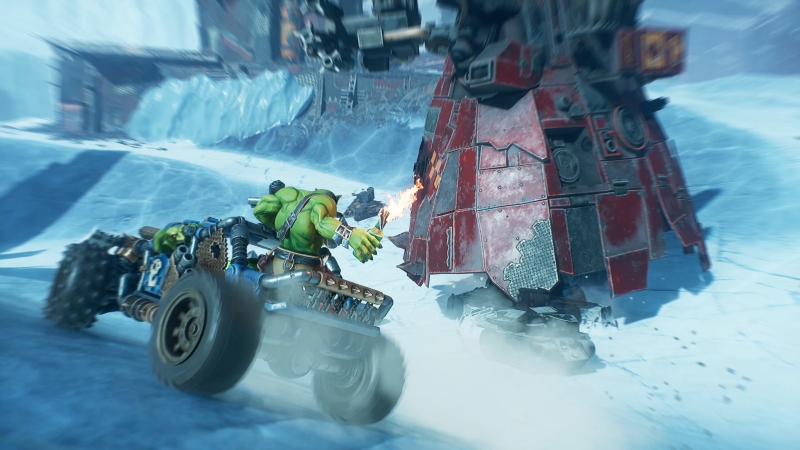 Warhammer 40,000: Speed Freeks скоро вырвется из раннего доступа Steam и станет платной — это боевая гонка про культ помешанных на скорости орков