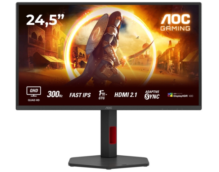 AOC представила тройку доступных игровых мониторов G4 и G42 с разрешением QHD и частотой до 300 Гц