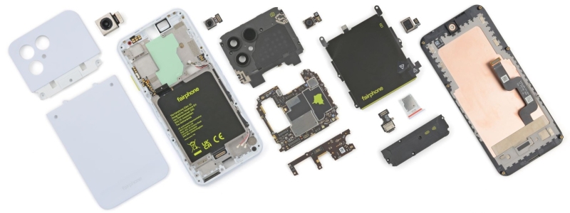 Fairphone 6 получил высшую оценку ремонтопригодности от iFixit